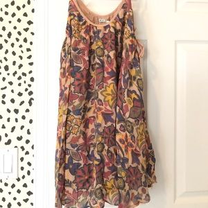 Urban outfitters kimchi blue floral retro dress S